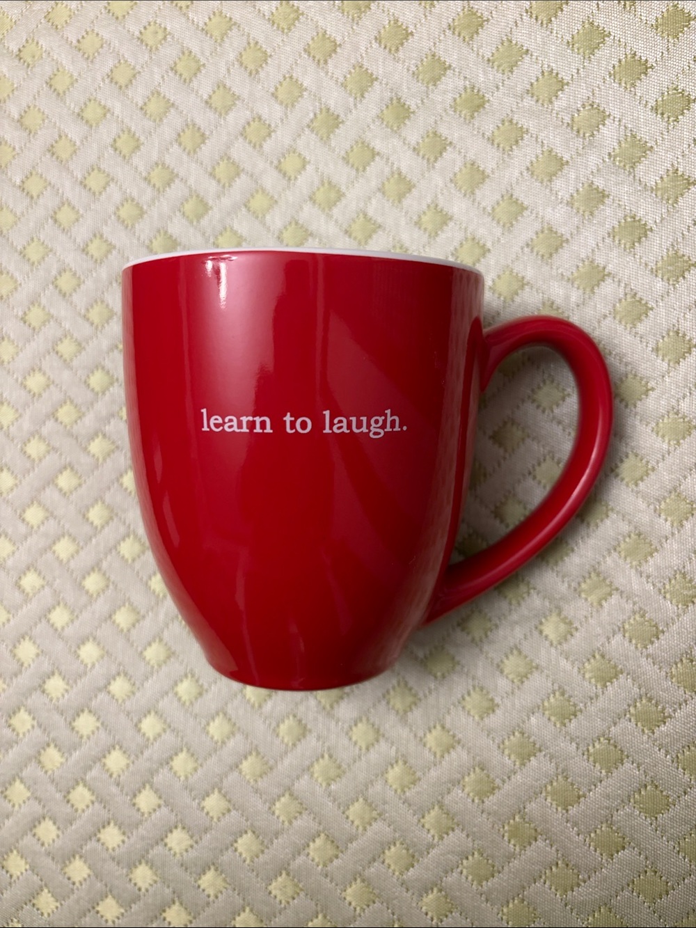 The universe knows mug, learn to laugh